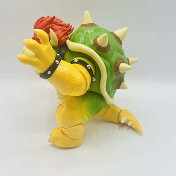 Super Mario Bros Movie Bowser Fire Breathing Figure 7" Jakks Nintendo *READ - Picture 3 of 12